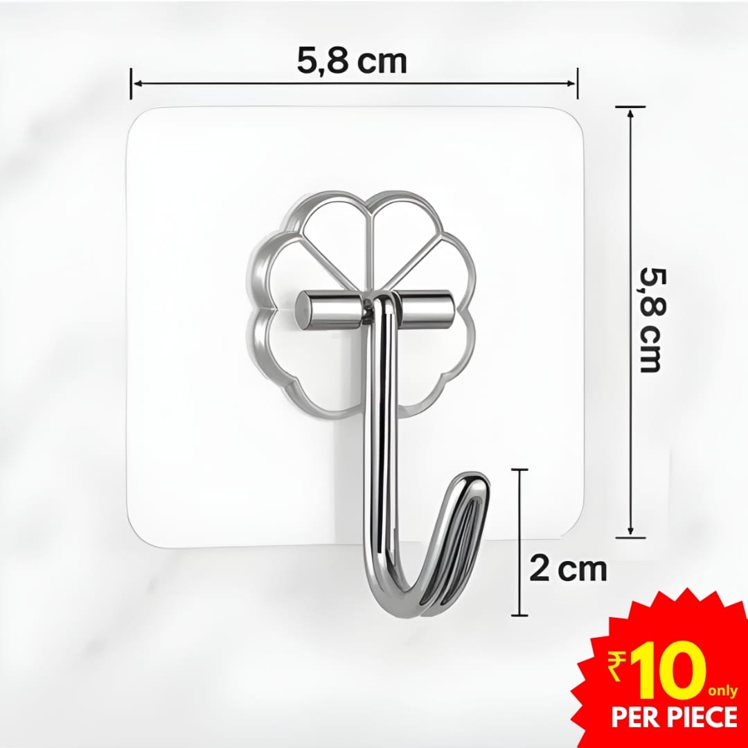 Ultimate Adhesive Hook Combo Pack (20 Pcs) - Image 3